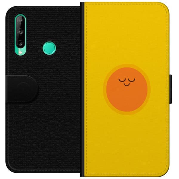 Kompatibelt Lommeboketui til Huawei P40 lite E Sovande solfigur