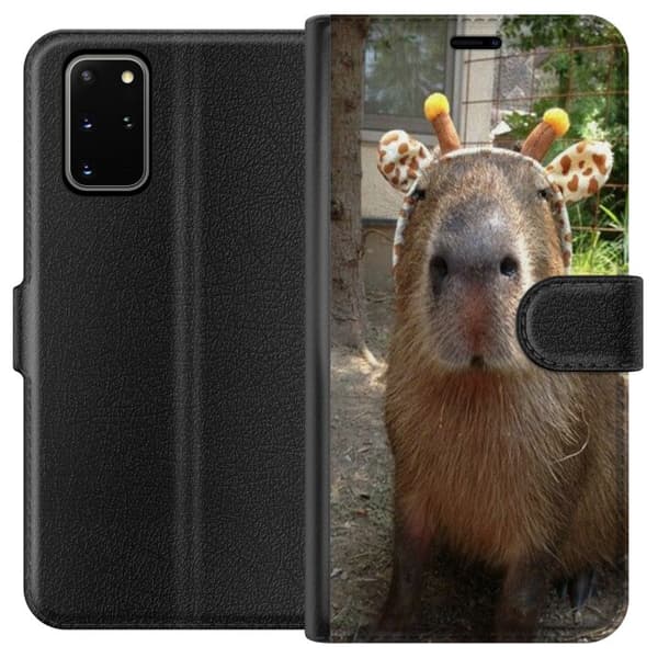 Kompatibelt Plånboksfodral till Samsung Galaxy S20+ Capybara