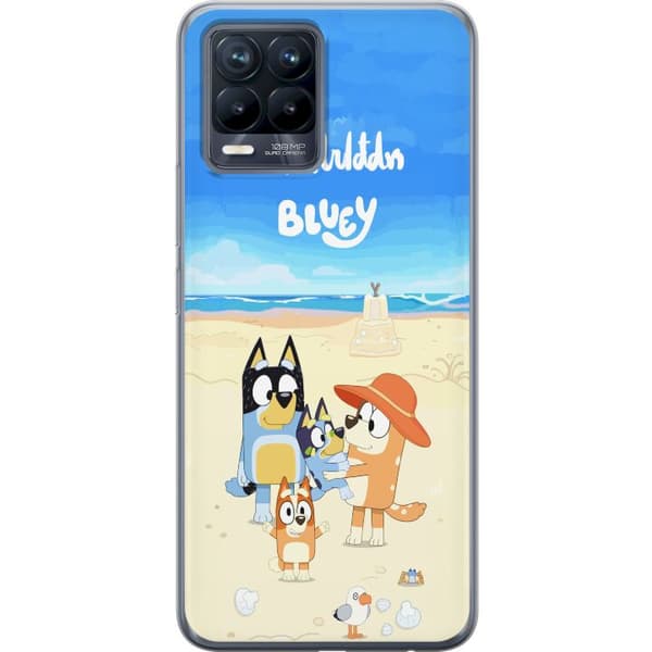 Kompatibelt Mobilskal till Realme 8 Bluey