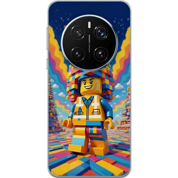 Kompatibelt Mobildeksel til Honor Magic7 Pro Byggklossfigur
