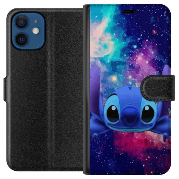 Kompatibel Tegnebogsetui til Apple iPhone 12 mini Stitch