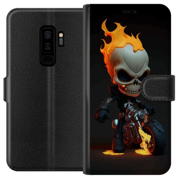 Kompatibel Tegnebogsetui til Samsung Galaxy S9+ Kranium Motor