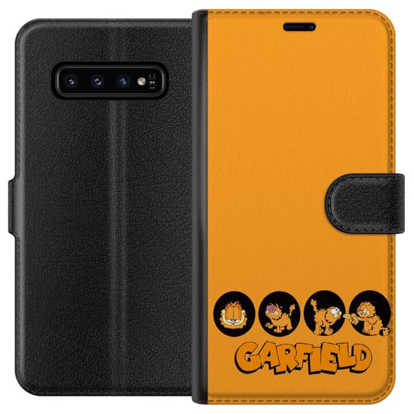 Kompatibelt Lommeboketui til Samsung Galaxy S10 Garfield