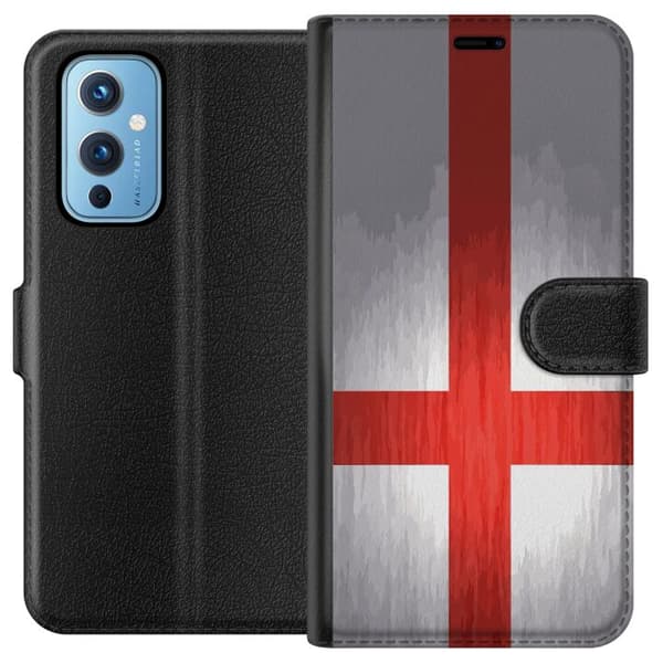 Kompatibelt Lommeboketui til OnePlus 9 Englands flagga