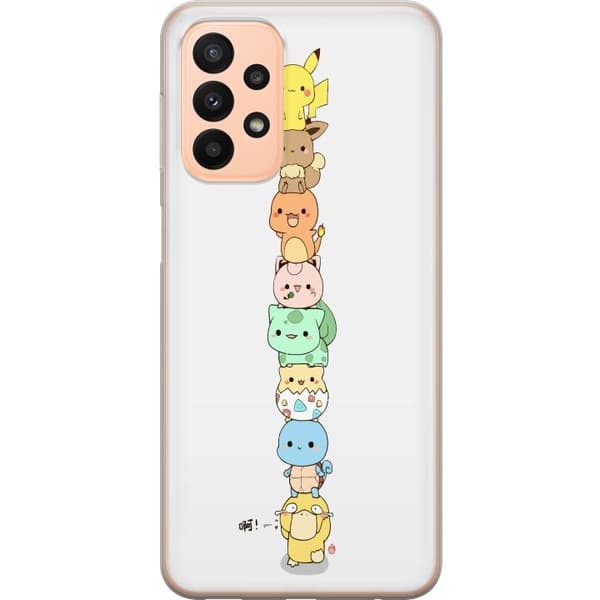 Kompatibelt Mobilskal till Samsung Galaxy A23 Pokemon