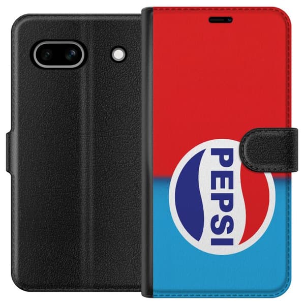 Kompatibel Tegnebogsetui til Google Pixel 7a Ikonisk Pepsi-design