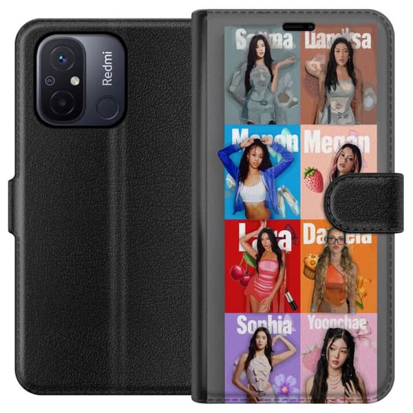 Kompatibel Tegnebogsetui til Xiaomi Redmi 12C KATSEYE