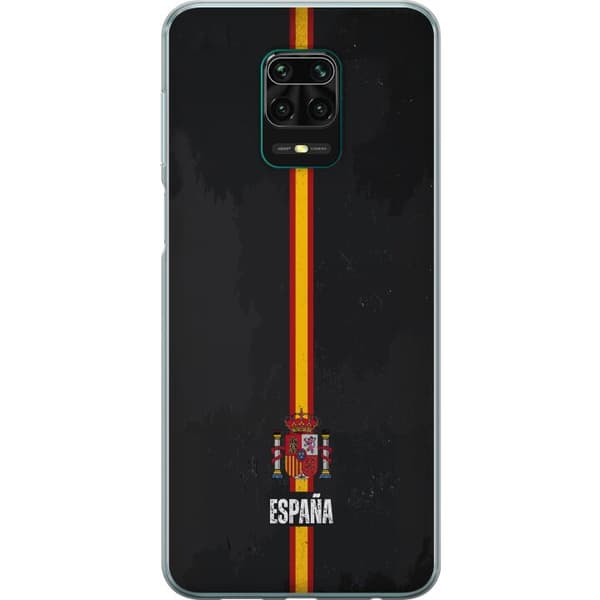 Kompatibelt Mobildeksel til Xiaomi Redmi Note 9 Pro Stilig design med Spanias flagg