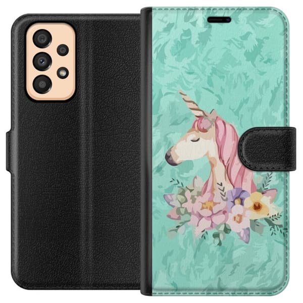 Kompatibel Tegnebogsetui til Samsung Galaxy A33 5G Unicorn