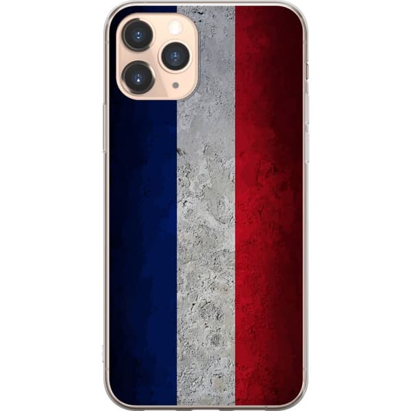 Kompatibelt Mobildeksel til Apple iPhone 11 Pro Rent fransk flaggdesign