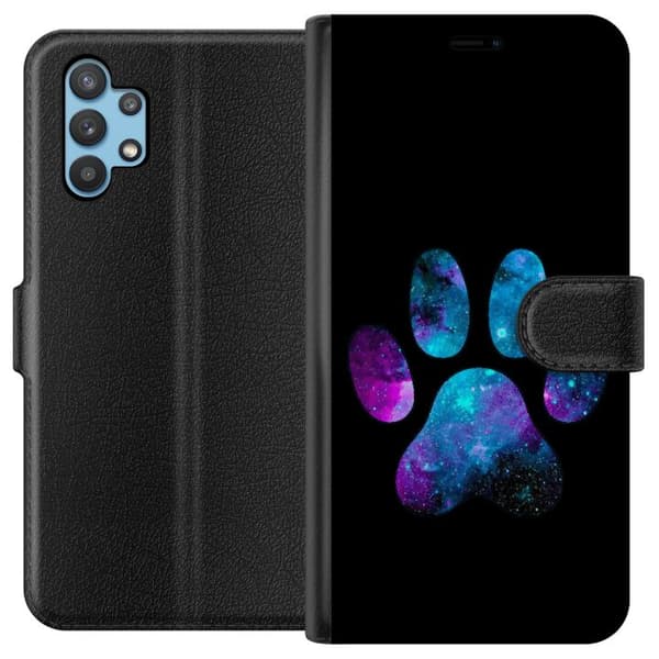 Kompatibelt Plånboksfodral till Samsung Galaxy A32 5G Galaxy Paw