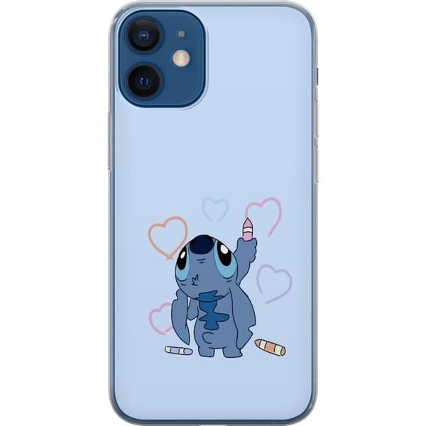 Kompatibelt Mobildeksel til Apple iPhone 12 Stitch Hjerter