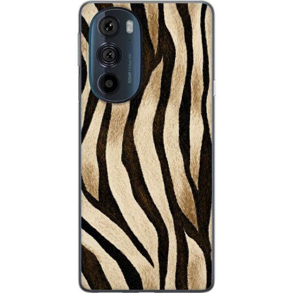 Kompatibelt Mobilskal till Motorola Edge 30 Pro Zebra Muse