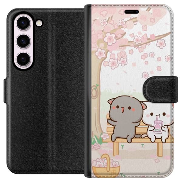 Kompatibel Tegnebogsetui til Samsung Galaxy S23 Kawaii