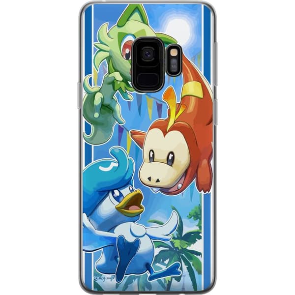 Kompatibelt Mobilskal till Samsung Galaxy S9 Pokemon Team