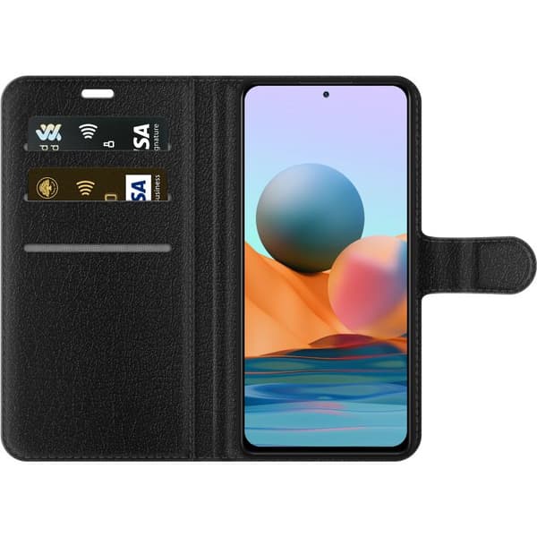 Kompatibelt Plånboksfodral till Xiaomi Redmi Note 10 Pro Vattenmelon