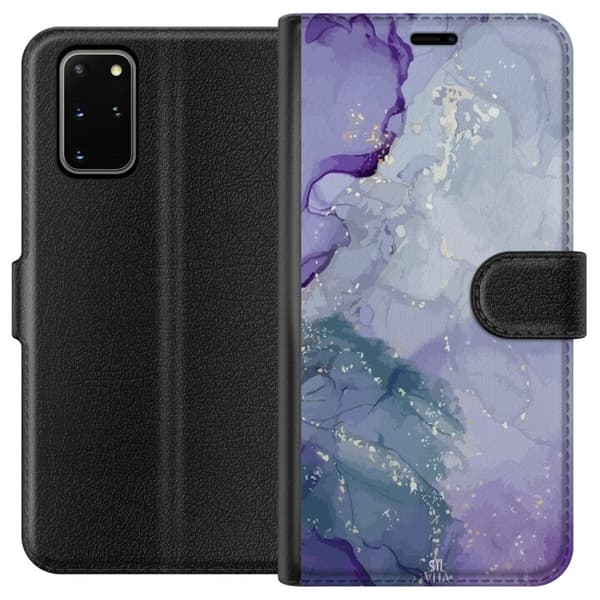 Kompatibelt Plånboksfodral till Samsung Galaxy S20+ Marmor