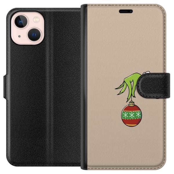 Kompatibelt Plånboksfodral till Apple iPhone 13 mini The Grinch