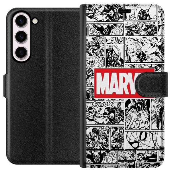 Kompatibel Tegnebogsetui til Samsung Galaxy S23+ Marvel