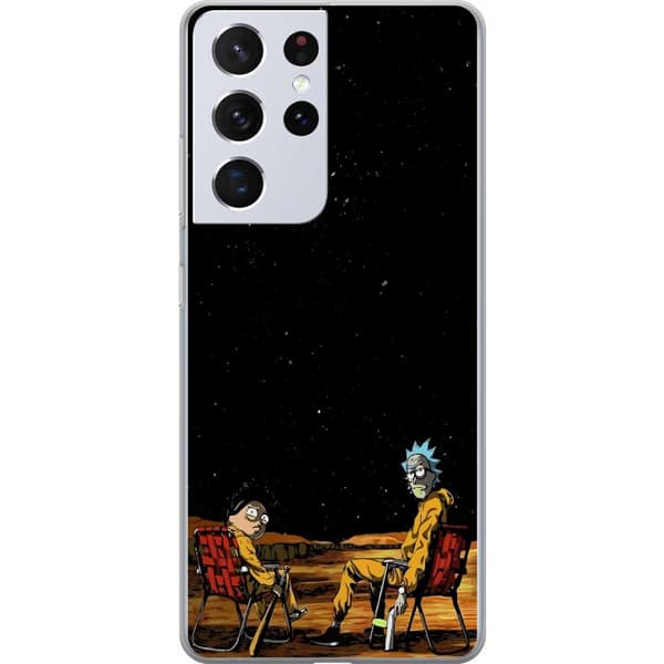 Kompatibelt Mobildeksel til Samsung Galaxy S21 Ultra 5G Rick og Morty