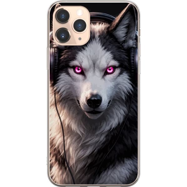 Kompatibelt Mobildeksel til Apple iPhone 11 Pro Kraftig dyremotiv med moderne stil og lys effekter
