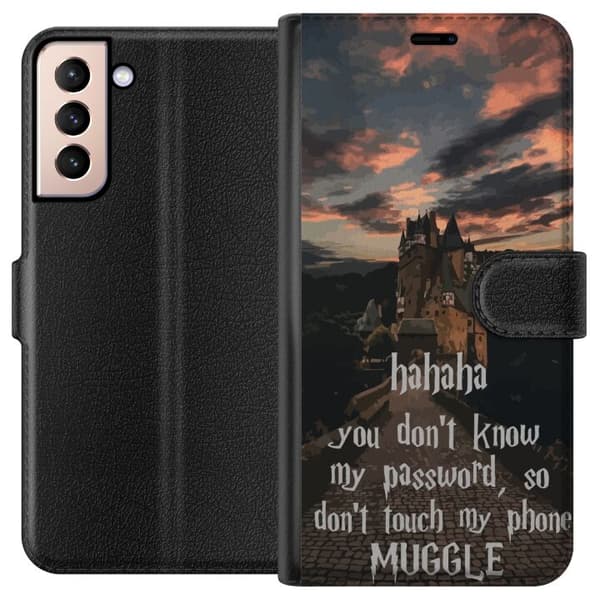 Kompatibelt Lommeboketui til Samsung Galaxy S21 Harry Potter