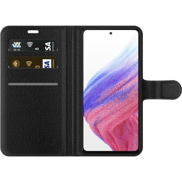 Kompatibel Tegnebogsetui til Samsung Galaxy A53 5G Hjerte