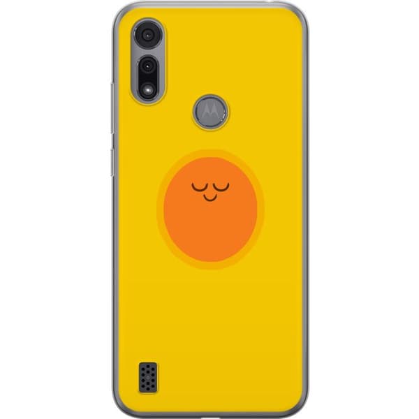 Kompatibel Mobilcover til Motorola Moto E6i Sovande solfigur