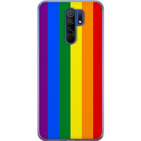 Kompatibelt Mobilskal till Xiaomi Redmi 9 Pride Flagga