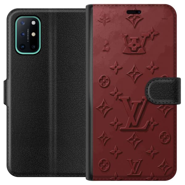 Kompatibelt Plånboksfodral till OnePlus 8T Elegant monogrammönster med exklusiv känsla