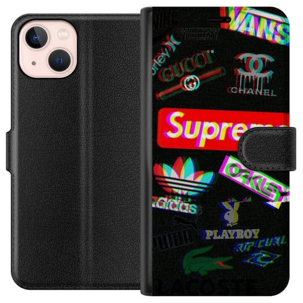 Kompatibelt Plånboksfodral till Apple iPhone 13 mini 3D
