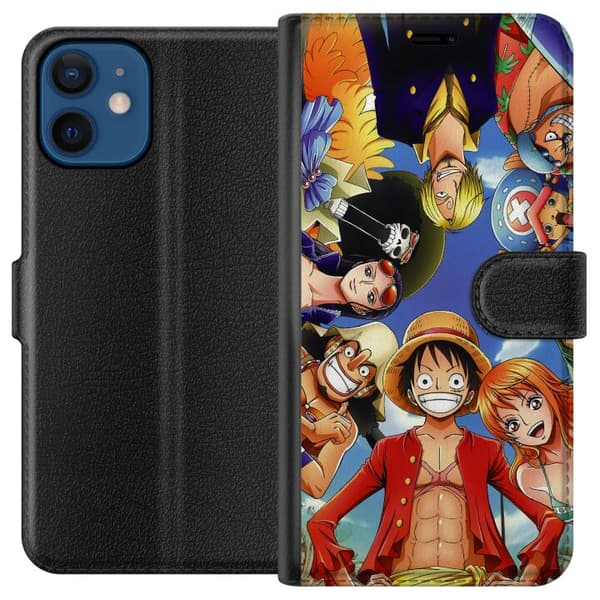 Kompatibelt Lommeboketui til Apple iPhone 12 Anime