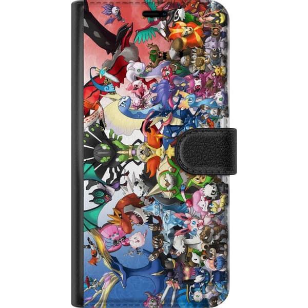 Kompatibelt Lommeboketui til Apple iPhone SE (2020) Pokemon