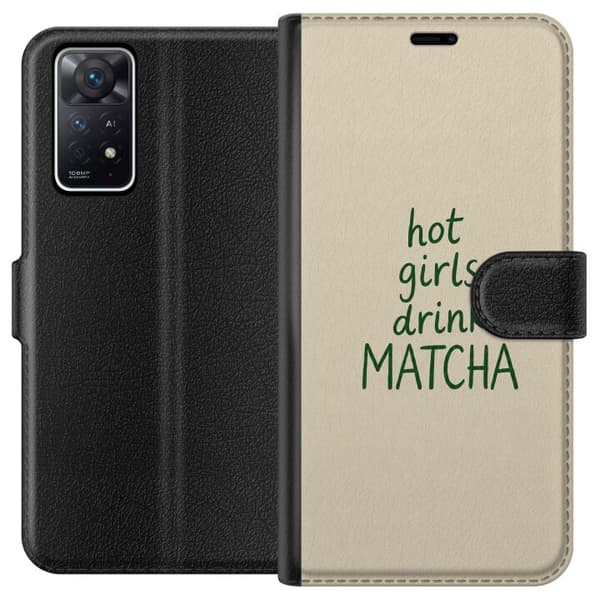 Kompatibelt Plånboksfodral till Xiaomi Redmi Note 11 Pro 5G Matcha Club