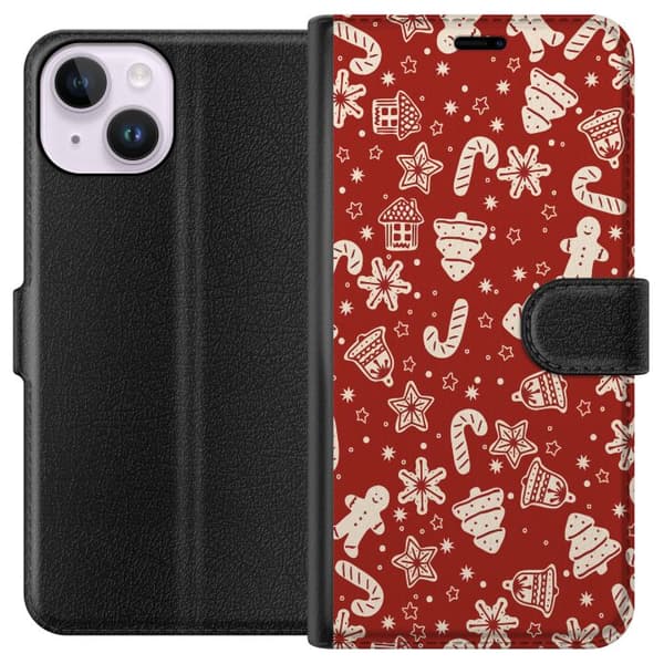 Kompatibel Tegnebogsetui til Apple iPhone 14 God Jul