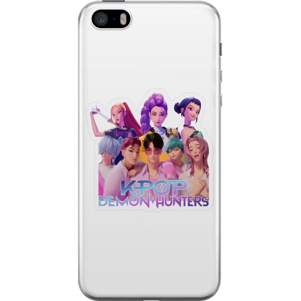 Kompatibelt Mobildeksel til Apple iPhone SE (2016) Kpop Demon Hunters