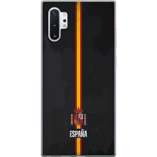 Kompatibelt Mobildeksel til Samsung Galaxy Note10+ Stilig design med Spanias flagg