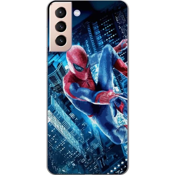 Kompatibelt Mobildeksel til Samsung Galaxy S21 Spiderman