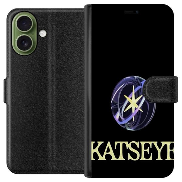 Kompatibelt Lommeboketui til Apple iPhone 17 KATSEYE logotyp