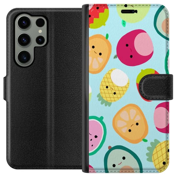 Kompatibel Tegnebogsetui til Samsung Galaxy S23 Ultra Squishmallow