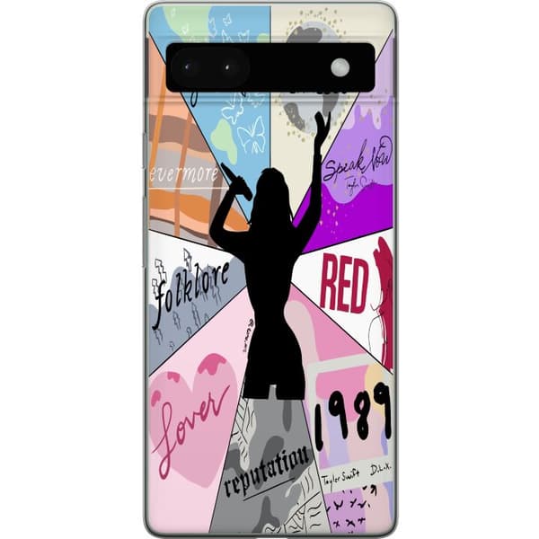 Yhteensopiva Puhelinkuori Google Pixel 6a Taylor Swift