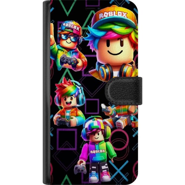 Kompatibel Tegnebogsetui til Apple iPhone 8 Plus Roblox