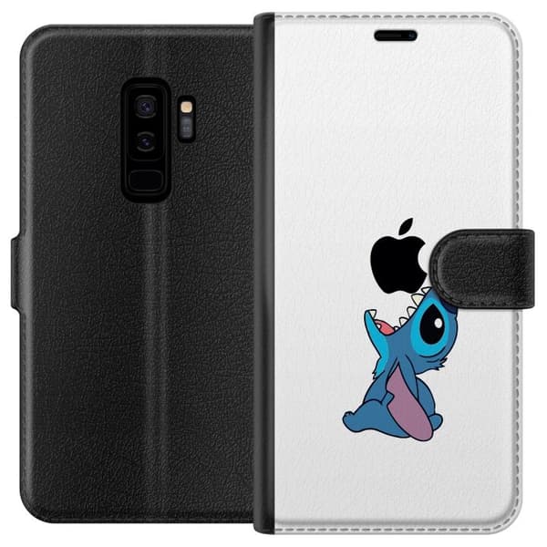 Kompatibel Tegnebogsetui til Samsung Galaxy S9+ Stitch Apple