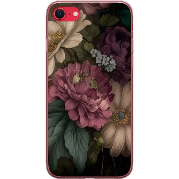 Kompatibel Mobilcover til Apple iPhone SE (2020) Blomster