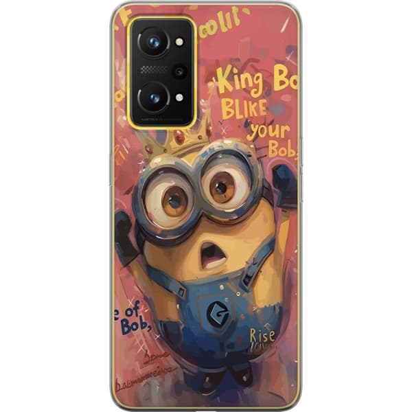 Kompatibelt Mobildeksel til Realme GT Neo 3T Minion Med Krona