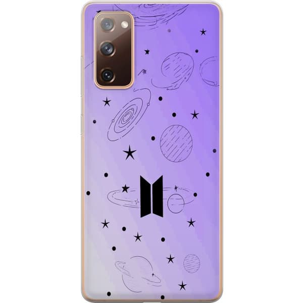 Kompatibelt Mobildeksel til Samsung Galaxy S20 FE Minimalistisk K-pop og verdensromstema