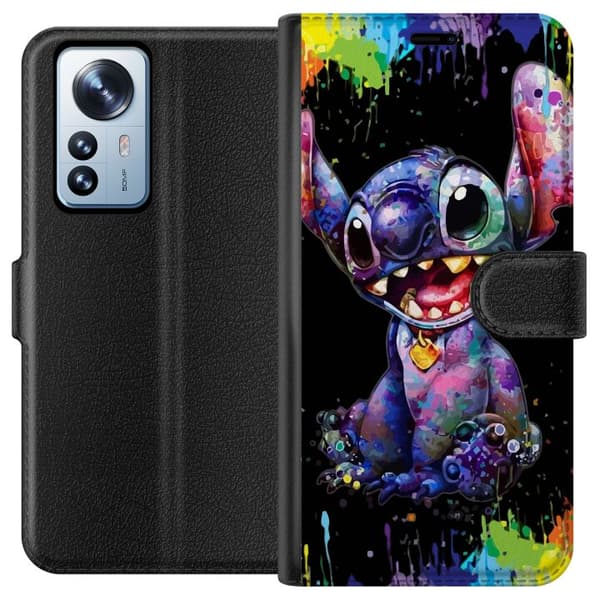 Yhteensopiva Lompakkokotelo Xiaomi 12 Pro ompelu