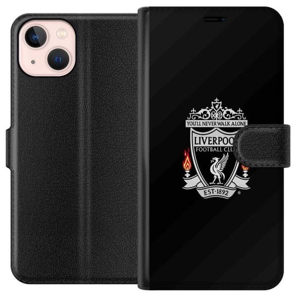 Kompatibelt Plånboksfodral till Apple iPhone 13 mini Liverpool FC