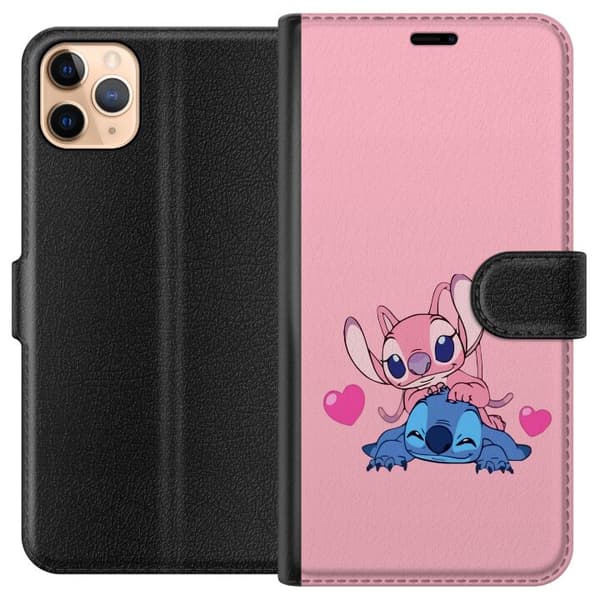 Kompatibelt Lommeboketui til Apple iPhone 11 Pro Max Valentinsdag Stitch