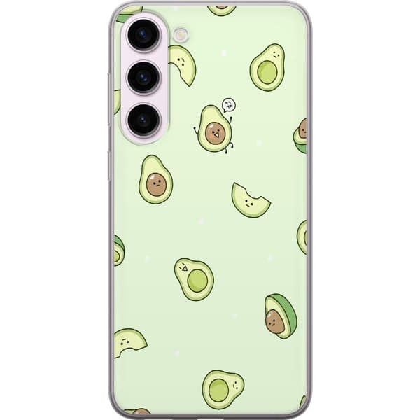 Kompatibelt Mobilskal till Samsung Galaxy S23+ Glad Avokado